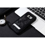 Wholesale Samsung Galaxy S8 Pixel Armor Hybrid Kickstand Case (Black)